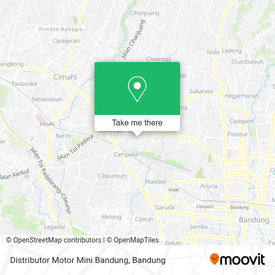 Distributor Motor Mini Bandung map