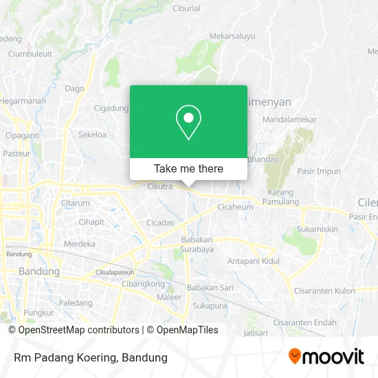 Rm Padang Koering map