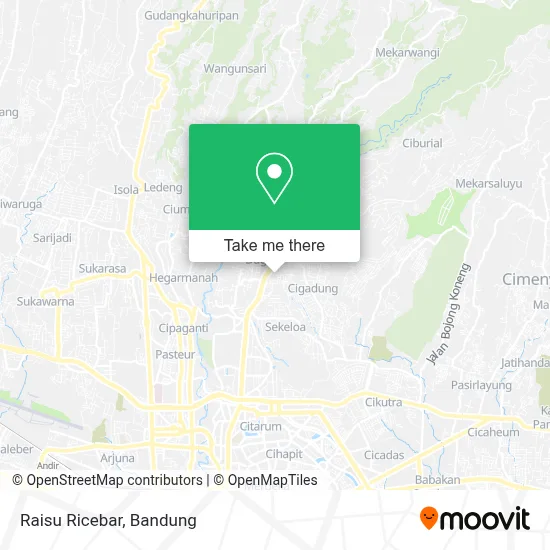 Raisu Ricebar map
