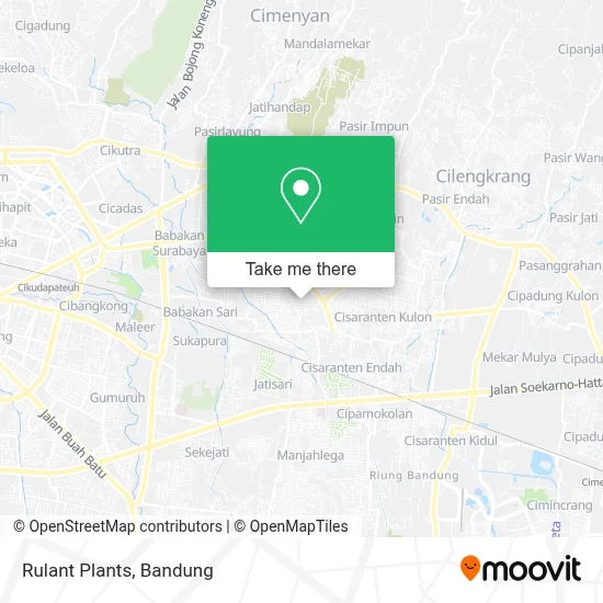 Rulant Plants map