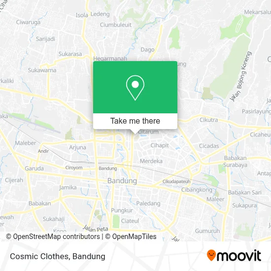 Cosmic Clothes map