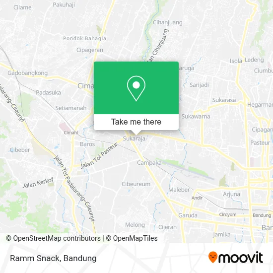 Ramm Snack map