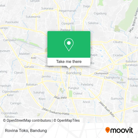 Rovina Toko map
