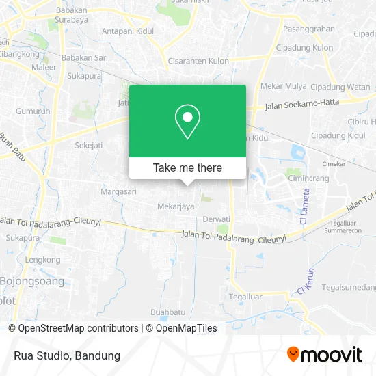Rua Studio map