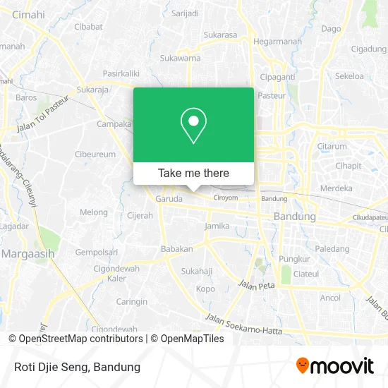 Roti Djie Seng map