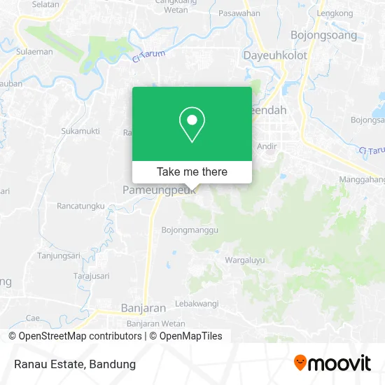Ranau Estate map