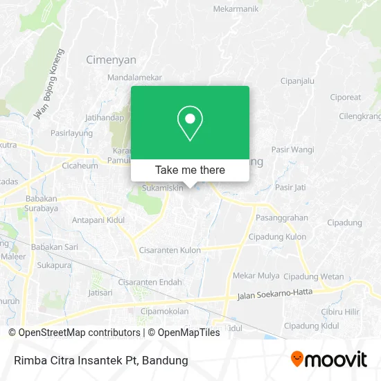 Rimba Citra Insantek Pt map