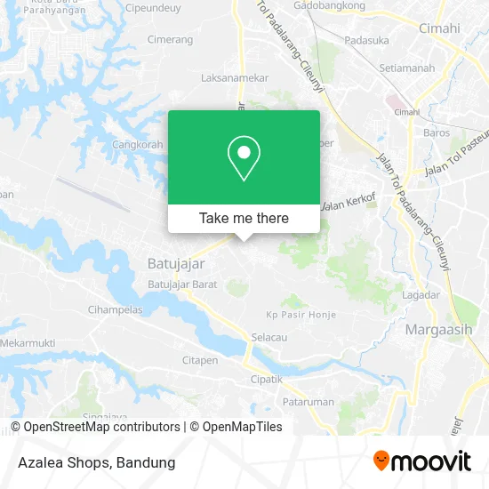 Azalea Shops map