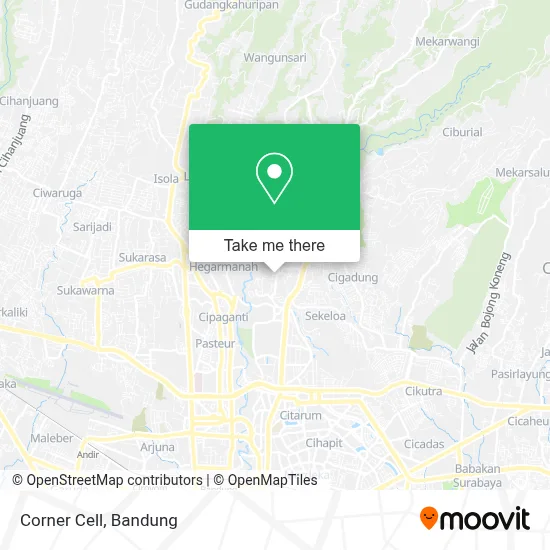 Corner Cell map