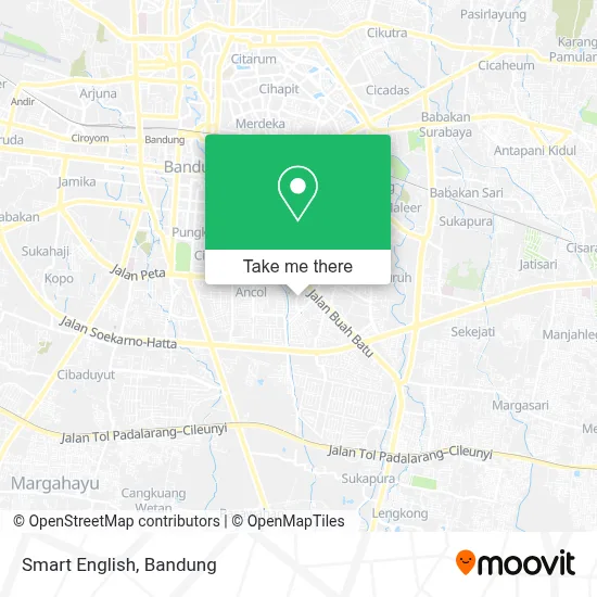 Smart English map