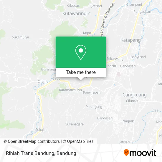 Rihlah Trans Bandung map