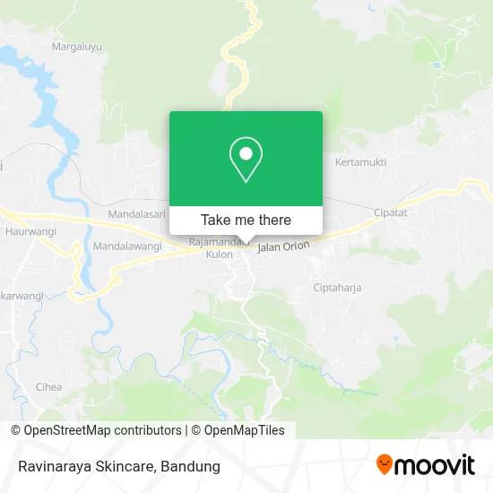 Ravinaraya Skincare map