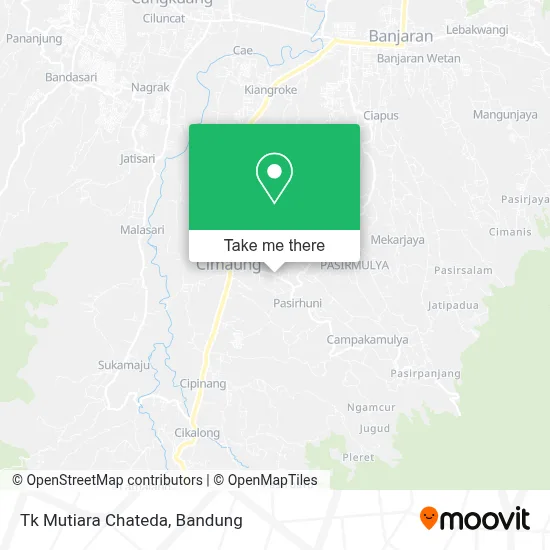 Tk Mutiara Chateda map