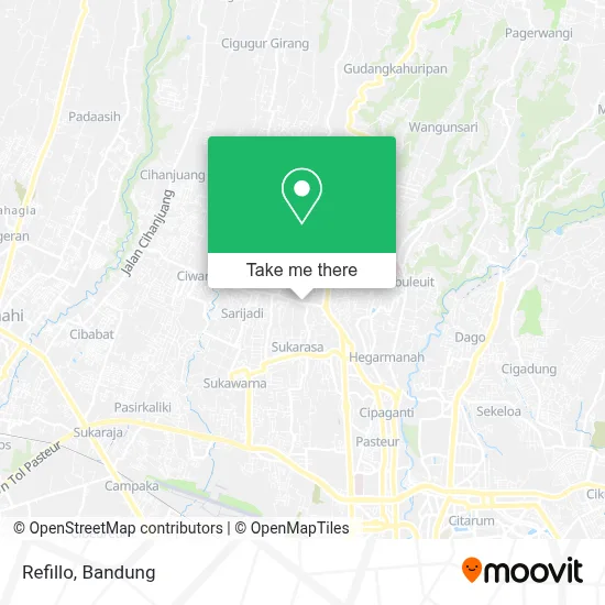 Refillo map