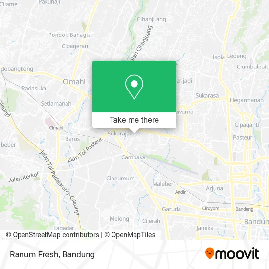Ranum Fresh map