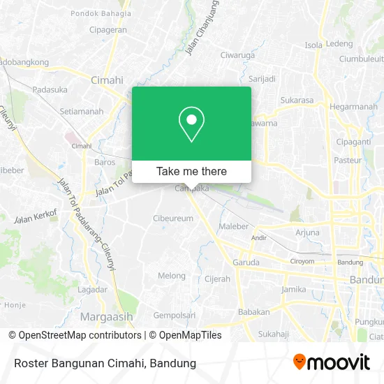 Roster Bangunan Cimahi map