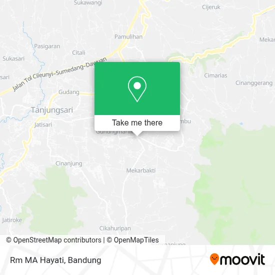 Rm MA Hayati map