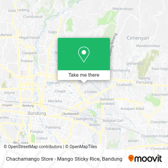 Chachamango Store - Mango Sticky Rice map