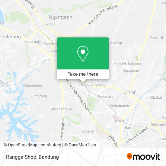 Rangga Shop map