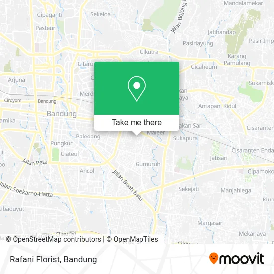 Rafani Florist map
