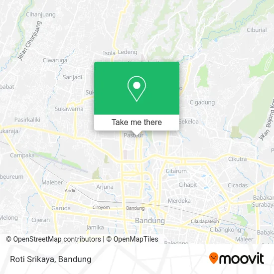 Roti Srikaya map