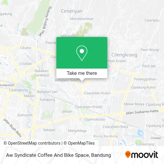 Aw Syndicate Coffee And Bike Space map