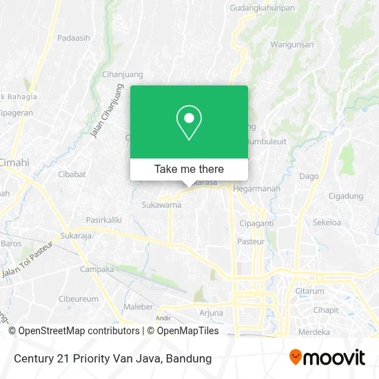 Century 21 Priority Van Java map