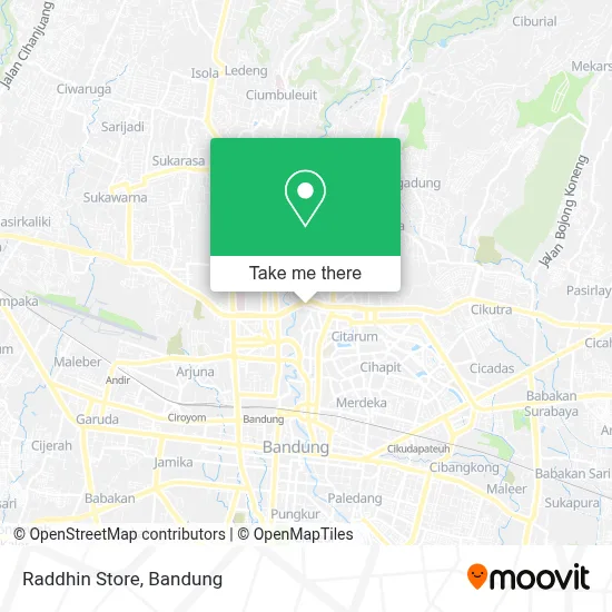 Raddhin Store map