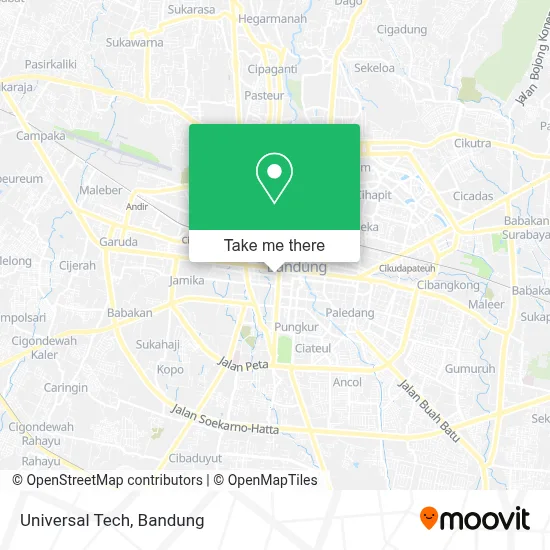 Universal Tech map
