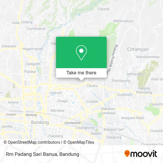 Rm Padang Sari Banua map