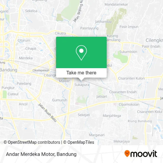 Andar Merdeka Motor map