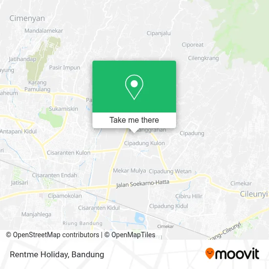 Rentme Holiday map