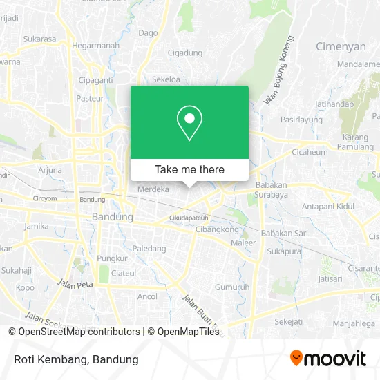 Roti Kembang map