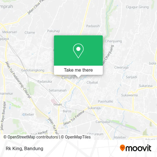 Rk King map