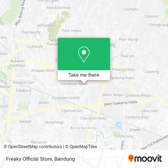 Freaky Official Store map