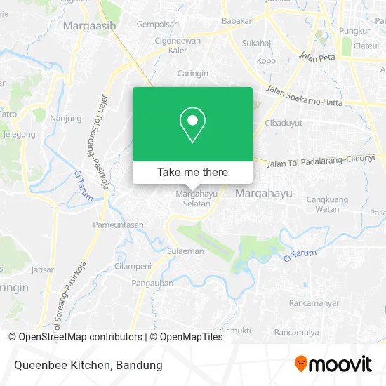 Queenbee Kitchen map