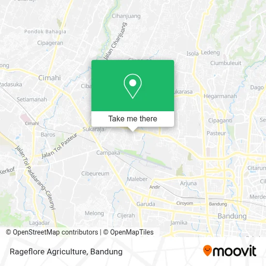 Rageflore Agriculture map