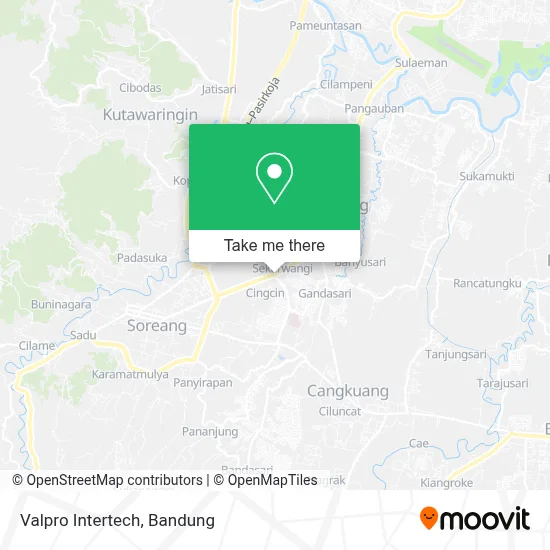 Valpro Intertech map
