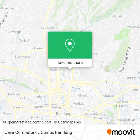 Java Computency Center map
