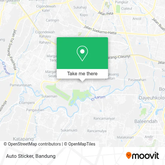 Auto Sticker map