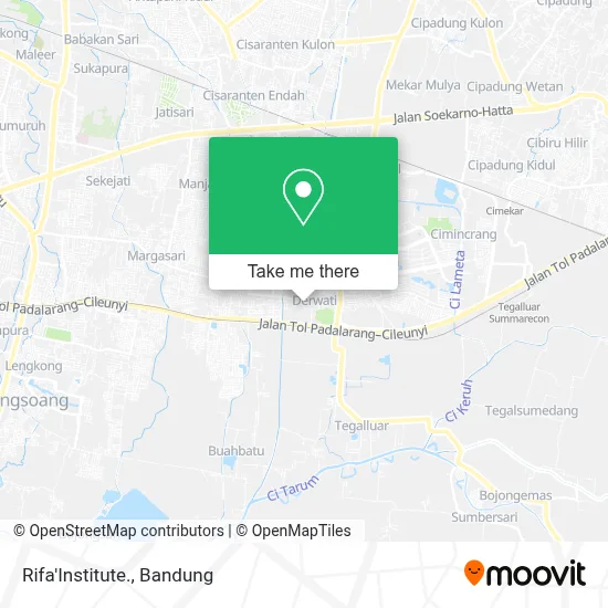 Rifa'Institute. map