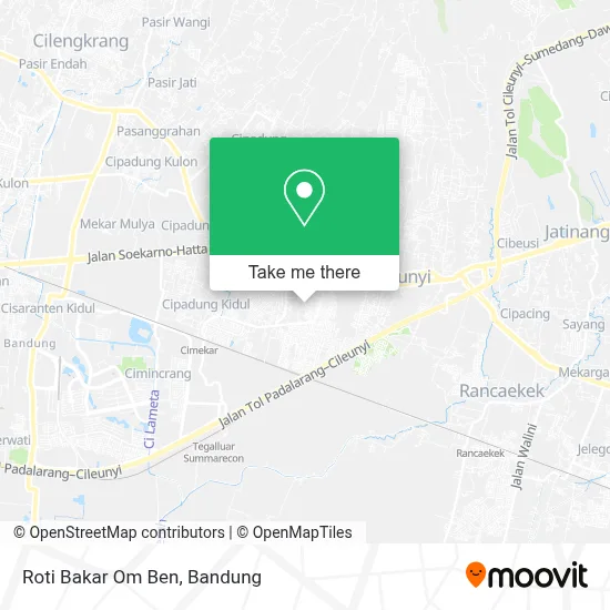 Roti Bakar Om Ben map
