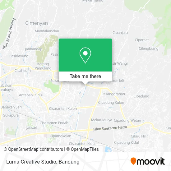 Luma Creative Studio map