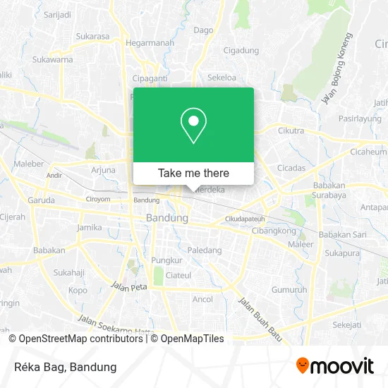 Réka Bag map