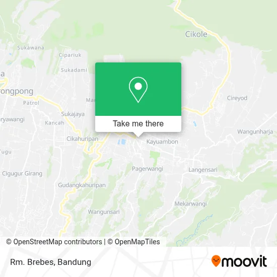 Rm. Brebes map