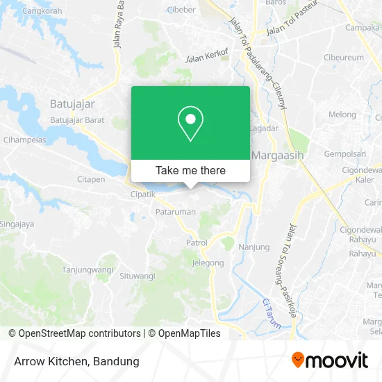 Arrow Kitchen map
