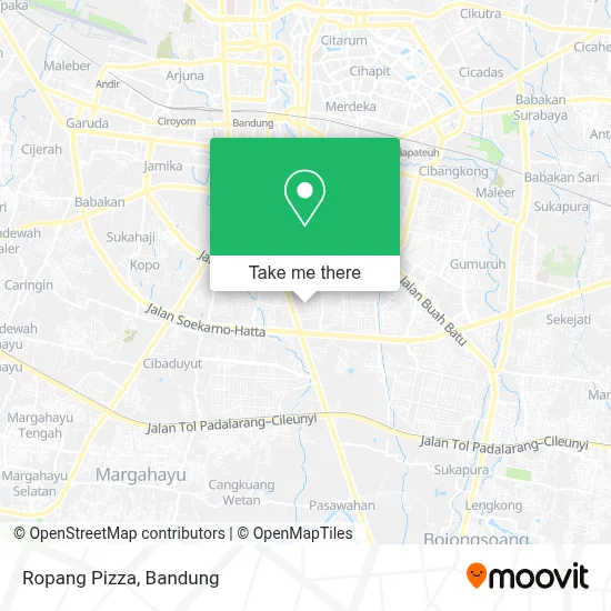 Ropang Pizza map