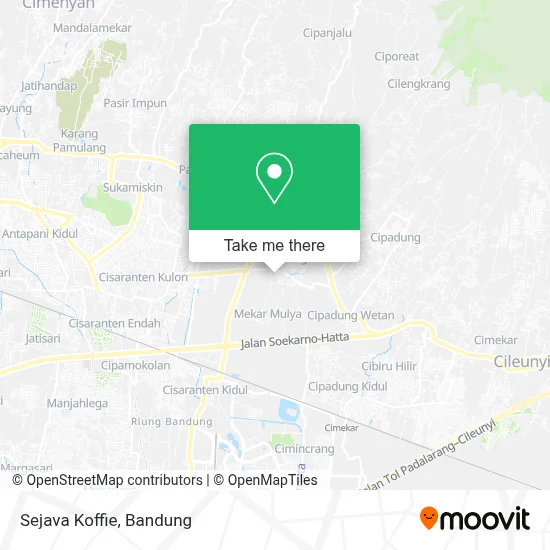 Sejava Koffie map