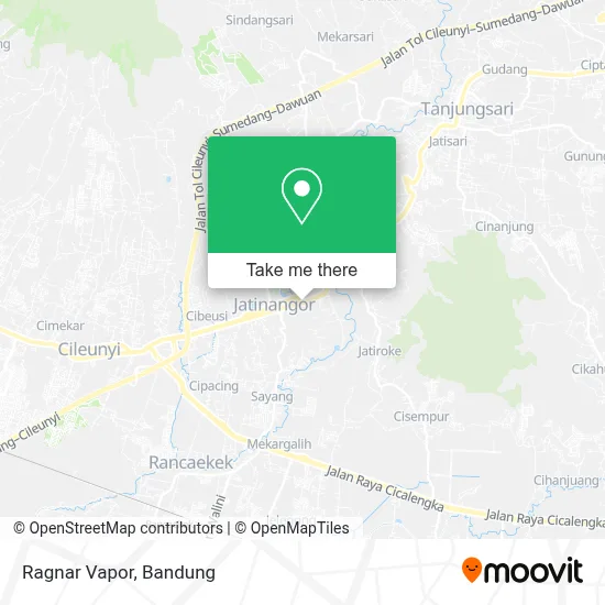 Ragnar Vapor map