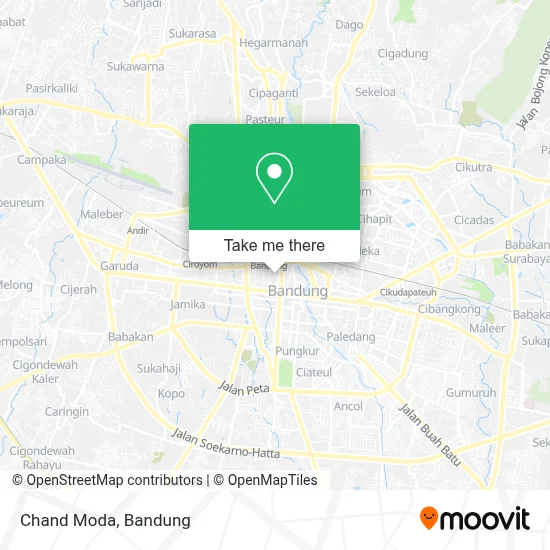 Chand Moda map